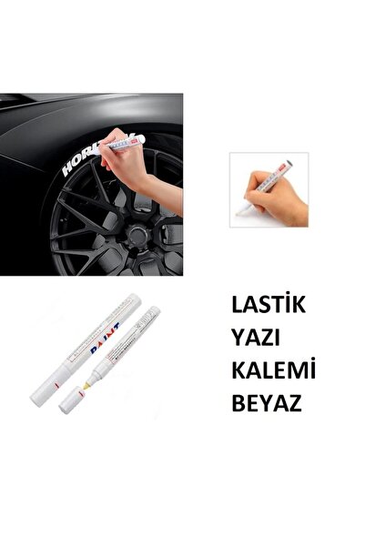 PAINT Lastik Yazma Kalemi Beyaz