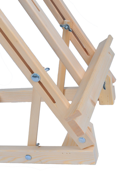 ÇANAKCI AHŞAP Masaüstü Şövale Ayarlı Ahşap Resim Şovalesi Ressam Sehpası 70cm