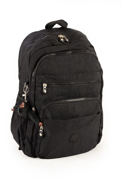 İMAKS 571 Crinkle / Clinkir Impermeabil Ușor Multi-ochi Sport, Călătorii, Școală, Rucsac pentru laptop Negru 1B