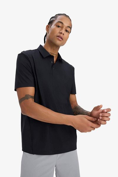 DeFacto Fit Flexible Fabric Standard Fit Polo Neck Sportsman Short Sleeve T-Shirt D9244Ax25Sp