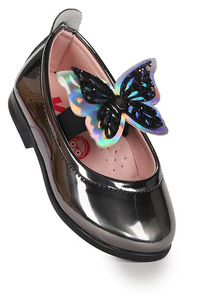 Kiko Kids Ayna Menz Butterfly Elastic Baby Girl Ballerina Shoes