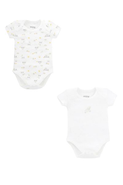 Miny Center Unisex Baby 2-Piece Body Set