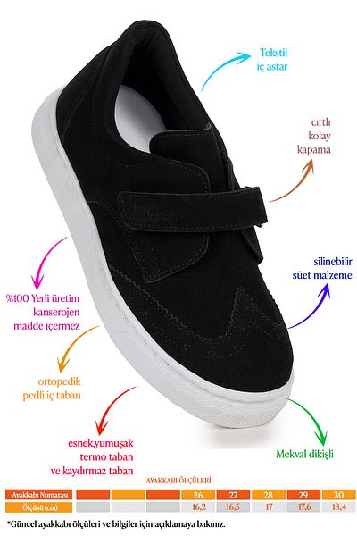 Kiko Kids Richie Velcro Daily Boys' Casual Shoes