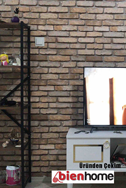 EXCLUSIVE Bien 9030 Taş Tuğla Desen Duvar Kağıdı 53x1000 Cm , 5 M²