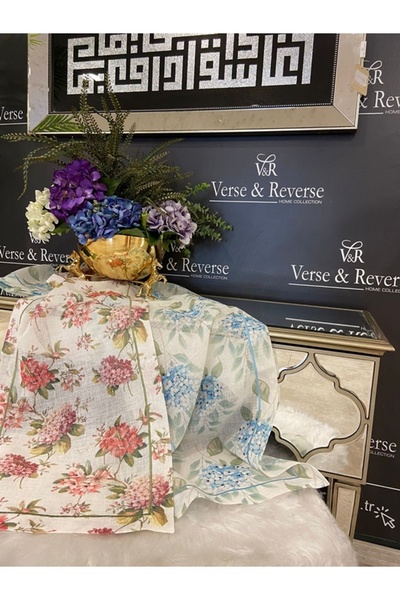 Verse & Reverse Ortanca Runner 40x145