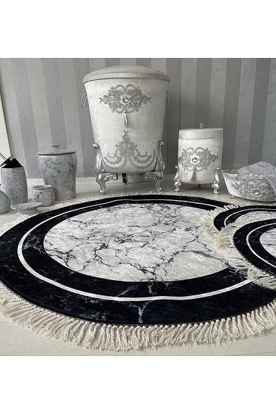 Aldora Multi Non-Slip Base 3-Piece Bathroom Mat Set 382-00