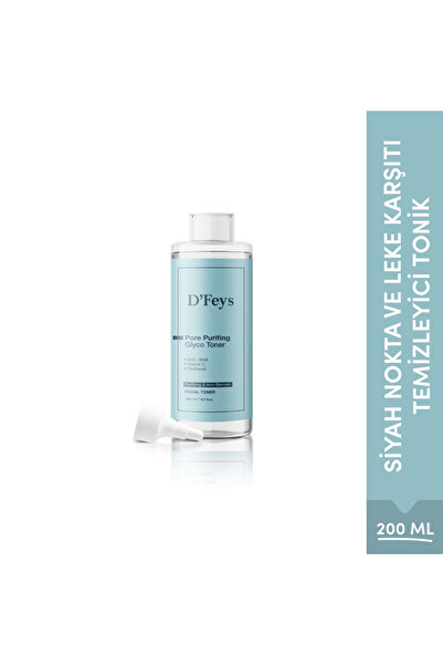 Dfeys Siyah Nokta ve Leke Karşıtı Temizleyici Tonik 200 ml