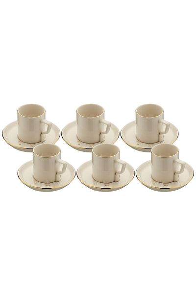 OLİKA Olika Mira 12 Piece Cup Set Gold
