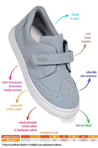 Kiko Kids Richie Velcro Daily Boy's Casual Παπούτσια