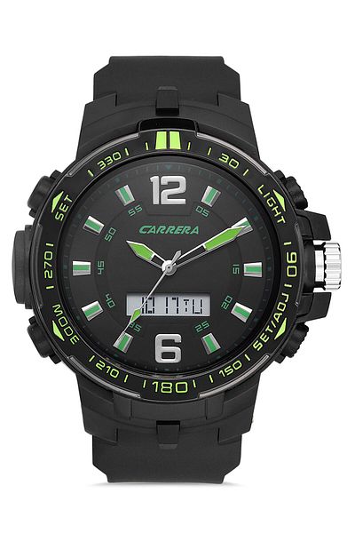 Carrera Sport Black Men's Watch Crr-M12Sk73-Ad01G