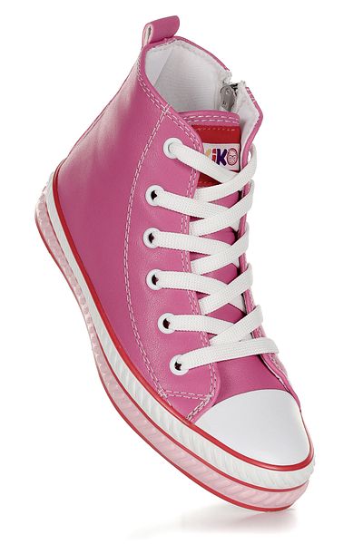 Kiko Kids Αθλητικά παπούτσια για κορίτσια Pant Daily Lace-Up με φερμουάρ