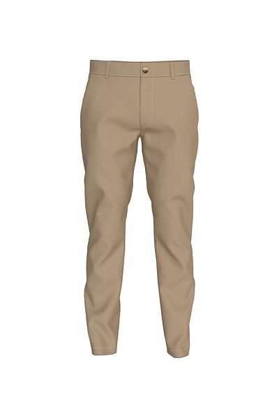 Calvin Klein Men's Tapered Chino Trousers - Beige
