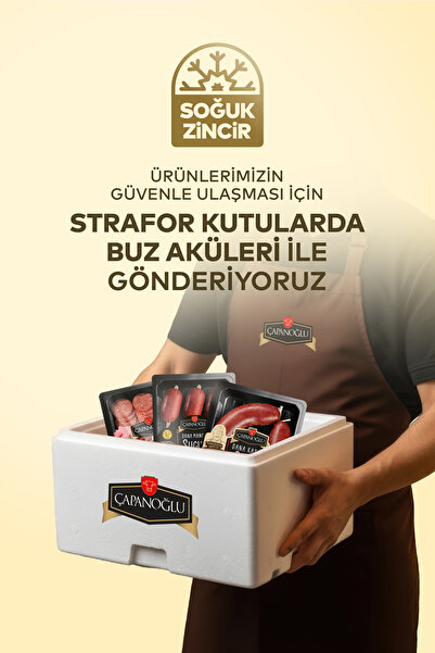 Çapanoğlu Dilimlenmiş Dana Füme Et 60 Gr Yüksek Proteinli Glutensiz Sağlıklı Atıştırmalık