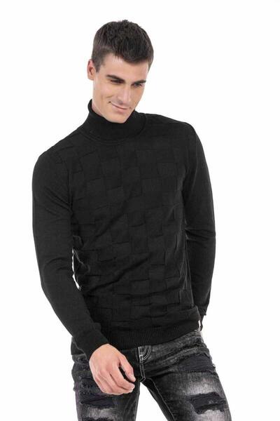 Cipo&Baxx Cp241 Full Turtleneck Sweater