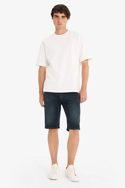 DeFacto Бермуди Slim Fit Slim Cut Jean F4221AX25SM