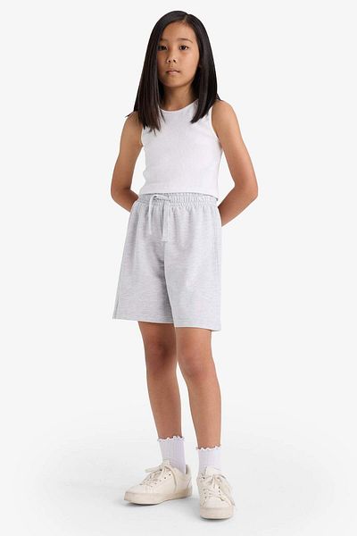 DeFacto Κορίτσια Relax Fit Elastic Waist Basic μασίφ σορτς D9058A825HS