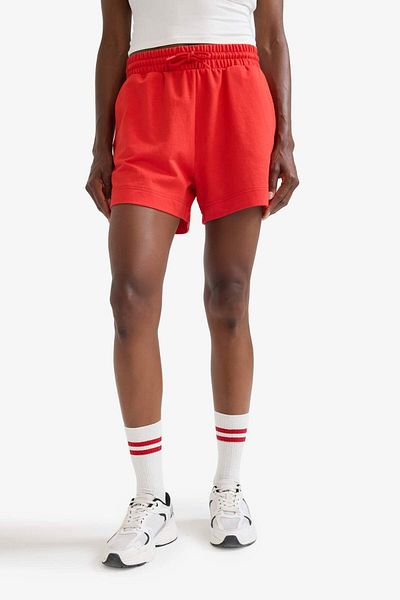 DeFacto Defactofit Standard Fit Sportsman Short Leg Basic Plain Red Shorts Z6696Az25Sm