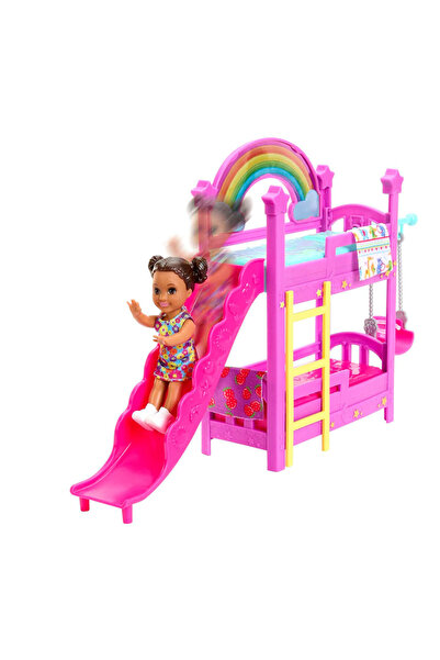 Barbie Skipper Bebek Bakıcılığı Eğlencesi Oyun Seti HND18