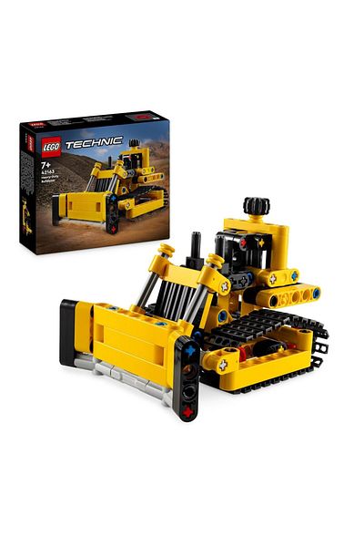 LEGO ®   Technic Heavy Work Bulldozer 42163 - Κιτ κατασκευής για ηλικίες 7 και άνω (195 τεμάχια)