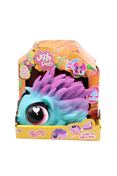 GIOCHI PREZIOSI Jiggly Pets Sesli Mavi Kirpi JP015-BL