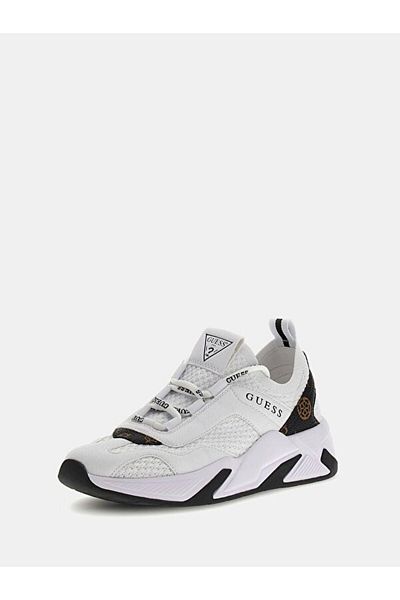 Guess Tenis alb pentru femei FLPGE2FAL12WHIBR