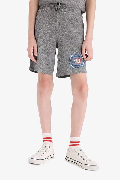 DeFacto Boy's Nba Wordmark Elastic Waist Shorts E4854A825Sm