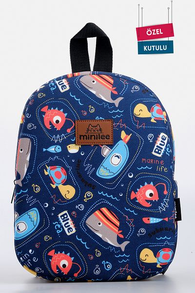 Minilee Underwater World V2 0-8 Years - Nursery, Kindergarten Children's Backpack [with special box]