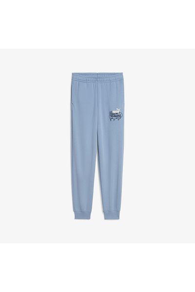 Puma Pantaloni de sport albaștri Mid90s pentru copii Pantaloni de sport 688470-34