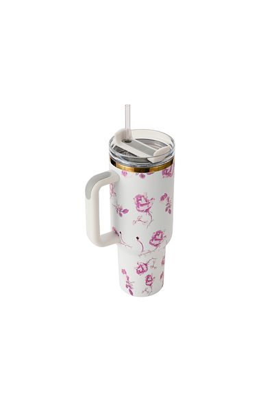 Stanley H2.0 Flow State 40oz Tumbler, Stainless Steel Vacuum Insulated Quencher