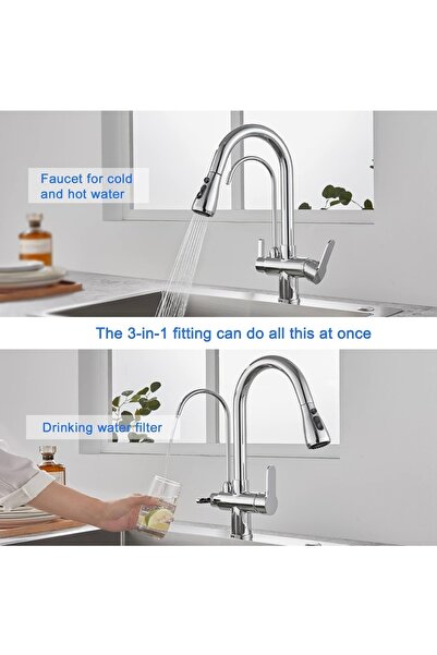 İyem ARITMALI MUTFAK MUSLUK BATARYASI 1. SINIF KALİTE