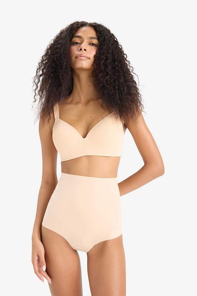DeFacto Χρώμα δέρματος Ψηλόμεσο Slip Corset-Fall in Love E4742AX25SM