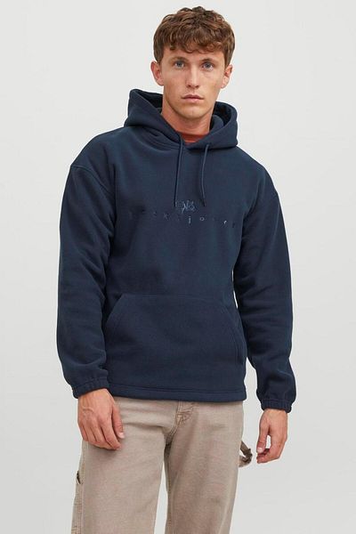 Jack & Jones 12242470-Fw Jorsılverlake Fleece Hood Men's Sweat Shirt