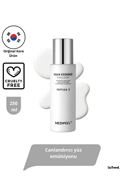 Medipeel Peptide 9 Aqua Essence Emulsion 250 ml Canlandırıcı Yüz Emülsiyonu M...