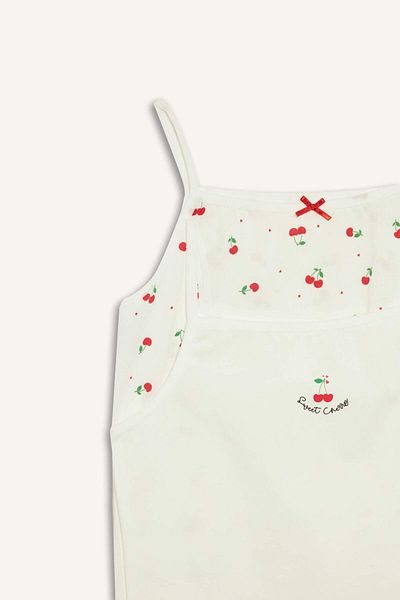 DeFacto Girl's Patterned 2-Piece Undershirt E7076A825Sp