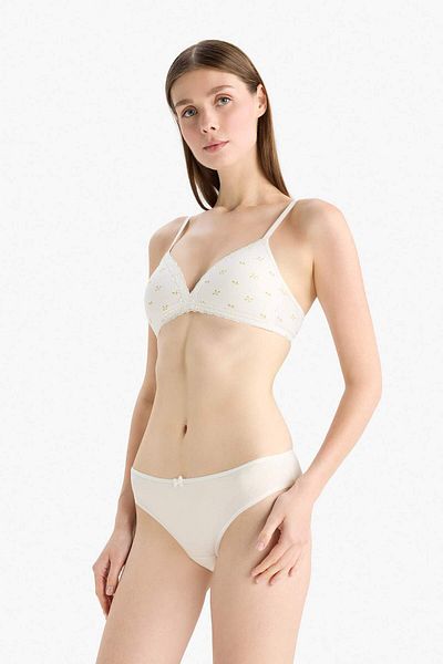 DeFacto Prima sutien cu imprimeu din dantela-Fall in Love E7043AX25SM