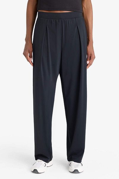 DeFacto Fit Straight Fit Wide Leg Standard Size Slim Sportsman Pants E2542Ax25Sm
