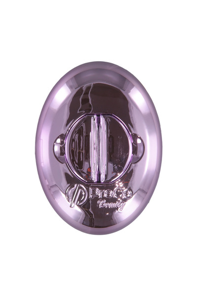 PROCO Beauty Premium SHINY Kendini Temizleyen Aynalı Saç Fırçası - Compact Detangling To Go