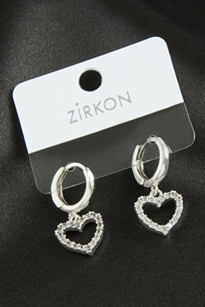 Marsilyan Heart Zircon Stone Earrings