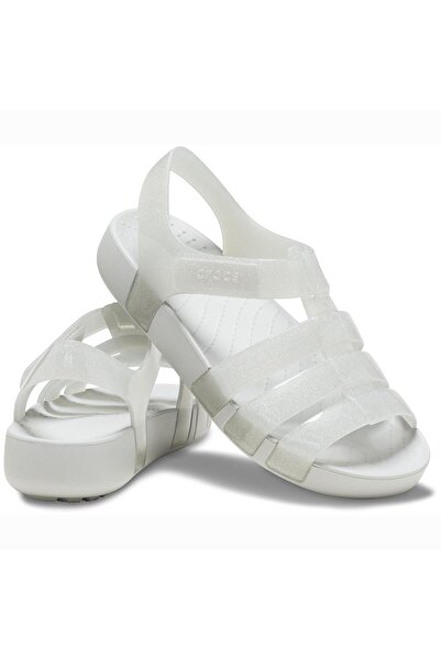 Crocs Isabella Glitter K Kids Slippers -209836-0ıc Silver Glitter