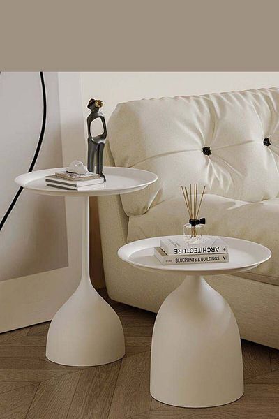 Generic Multipurpose Side Coffee Table Set (Beige)