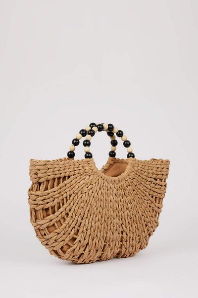DeFacto Women's Straw Shoulder Bag E1503Axns