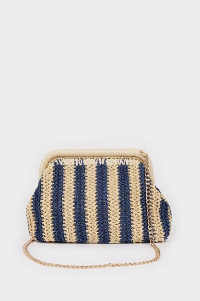 DeFacto Women's Straw Baguette Bag E2806Axns