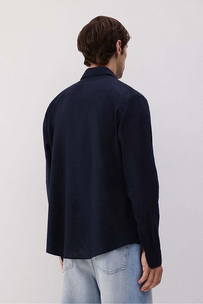 H&M Regular Fit Linen-blend shirt