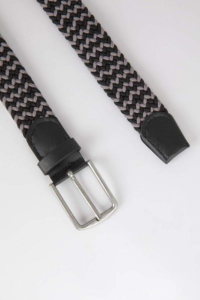 DeFacto Men's Rectangular Jeans Belt with Buckle - X0271azns