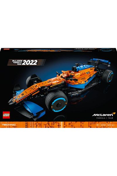 LEGO ® Technic McLaren Formula 1 2022 Race Car 42141 Building Set for 18+ Year Old Kids (1432 Pieces)