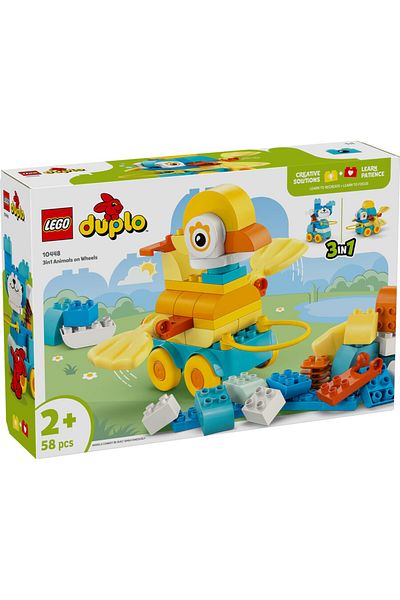 LEGO 10448 ليغو ®   دوبلو ®   3 في 1 حيوانات بعجلات