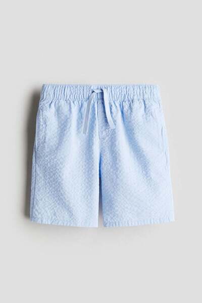 H&M Cotton seersucker shorts