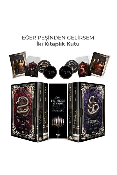 Guardian Kitap Eğer Peşinden Gelirsem Serisi - İki Kitaplık Kutu