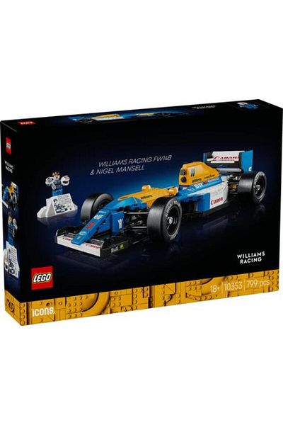 LEGO 10353 ليغو ®   أيقونات ويليامز ريسينغ FW14B ونيجل مانسيل