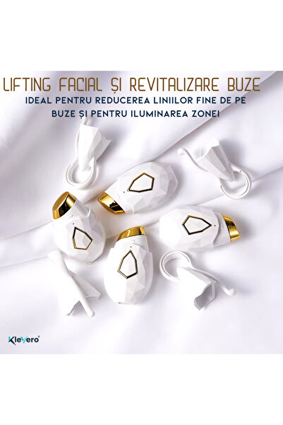 KleVero Facial care device for eye care, 4 in 1, anti-wrinkle, anti-bags under the eyes, l